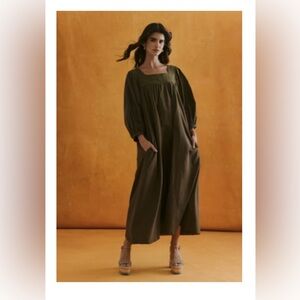 Mi Golondrina Marta Verde Dress